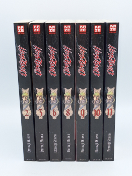 7x Übel Blatt Manga Konvolut Band 2/3/6/8-11